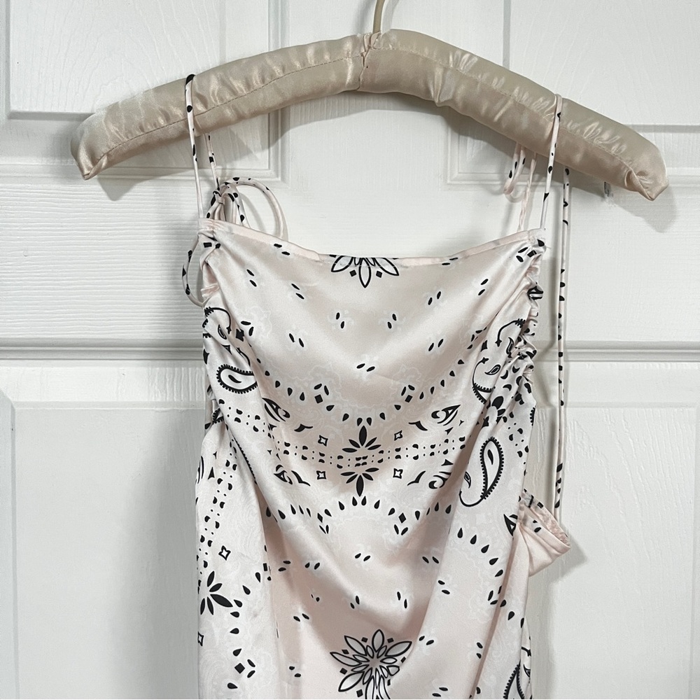 Lioness String Along Bandana Mini Dress